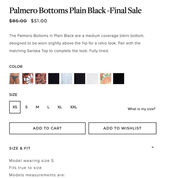 NWT Faithfull the Brand Palmero Bikini Bottoms - Picture 7 of 9